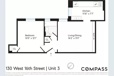 130 W 16th Street #3, New York City, NY 10011 - Photo 8