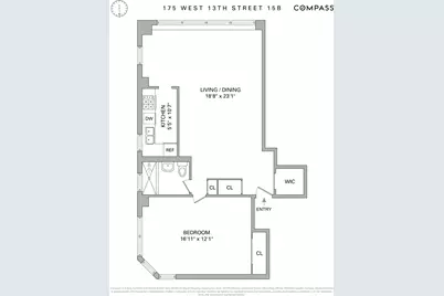 175 W 13th Street #15B, New York City, NY 10011 - Photo 12