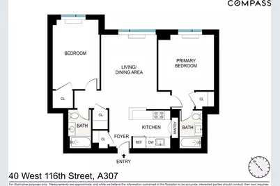 40 W 116th Street #A307, New York City, NY 10026 - Photo 10