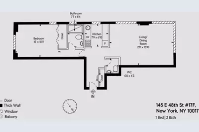 145 E 48th Street #17-F, New York City, NY 10017 - Photo 24