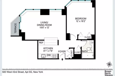 500 W 43rd Street #5G, New York City, NY 10036 - Photo 6
