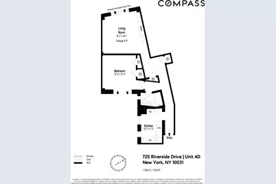 725 Riverside Drive #4D, New York, NY 10031 - Photo 1
