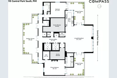 110 Central Park S #PH1, New York City, NY 10019 - Photo 26