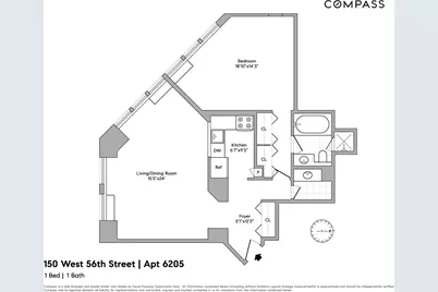 150 W 56th Street #6205, New York City, NY 10019 - Photo 6