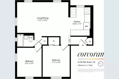 21-28 35th Street #1H, New York City, NY 11105 - Photo 8