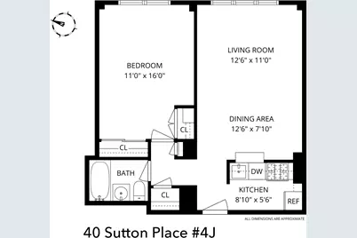 40 Sutton Place #4J, New York City, NY 10022 - Photo 8