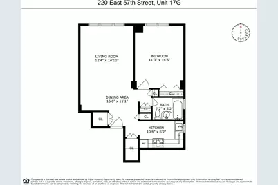 220 E 57th Street #17G, New York City, NY 10022 - Photo 8