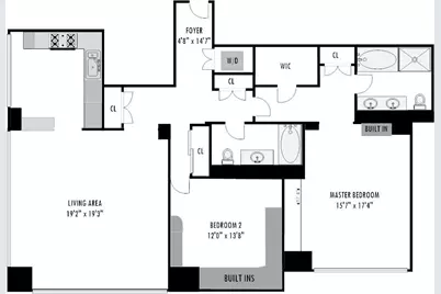 240 Riverside Boulevard #17-BC, New York City, NY 10069 - Photo 8