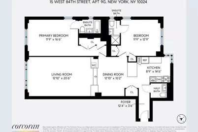 15 W 84th Street #9G, New York City, NY 10024 - Photo 1