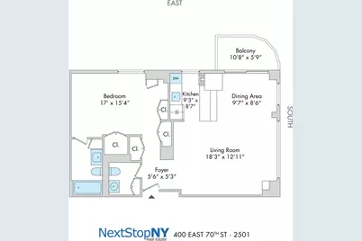 400 E 70th Street #2501, New York City, NY 10021 - Photo 10