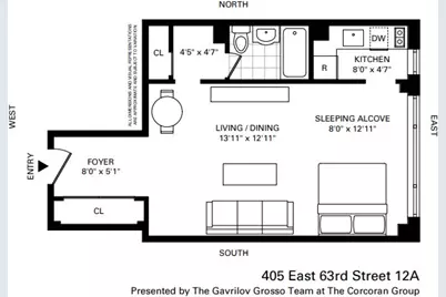 405 E 63rd Street #12A, New York City, NY 10065 - Photo 6
