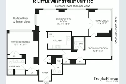 10 Little West Street #15C, New York City, NY 10004 - Photo 18