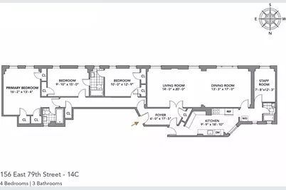 156 E 79th Street #14C, New York City, NY 10021 - Photo 8
