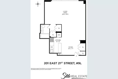 201 E 21st Street #9L, New York City, NY 10010 - Photo 8