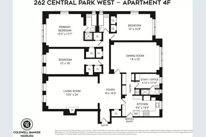 262 Central Park W #4F, New York City, NY 10024 - Photo 14