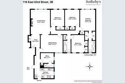 116 E 63rd Street #3B, New York City, NY 10065 - Photo 16