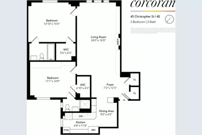 45 Christopher Street #4E, New York City, NY 10014 - Photo 12