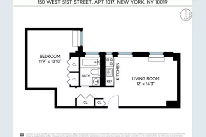 150 W 51st Street #1017, New York City, NY 10019 - Photo 10