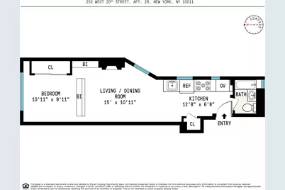 252 W 20th Street #2B, New York City, NY 10011 - Photo 6