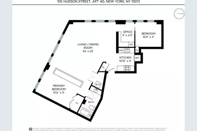 100 Hudson Street #4D, New York City, NY 10013 - Photo 16