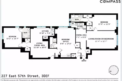 227 E 57th Street #3DEF, New York City, NY 10022 - Photo 16