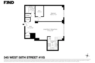 345 W 58th St, New York City, NY 10019 - Photo 1