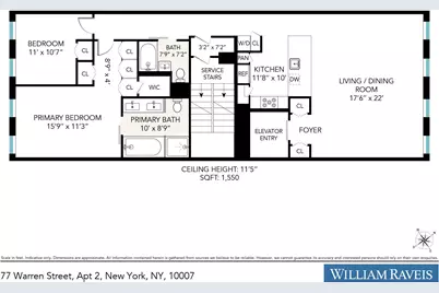77 Warren Street #2, New York City, NY 10007 - Photo 10