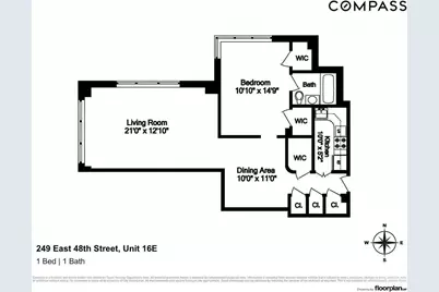 249 E 48th Street #16E, New York City, NY 10017 - Photo 6