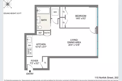 115 Norfolk Street #202, New York City, NY 10002 - Photo 6