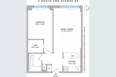 2 S End Avenue #8E, New York City, NY 10280 - Photo 14