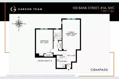 100 Bank Street #1A, New York, NY 10014 - Photo 1