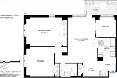 303 W 66th Street #4HE, New York City, NY 10069 - Photo 16