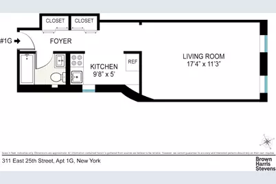 311 E 25th Street #1G, New York City, NY 10010 - Photo 6