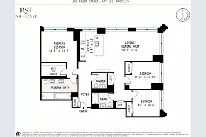 180 Front Street #11E, Brooklyn, NY 11201 - Photo 1