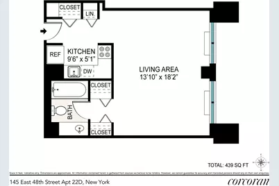 145 E 48th Street #22D, New York City, NY 10017 - Photo 6