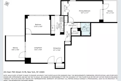 201 E 79th Street #17B, New York City, NY 10075 - Photo 1