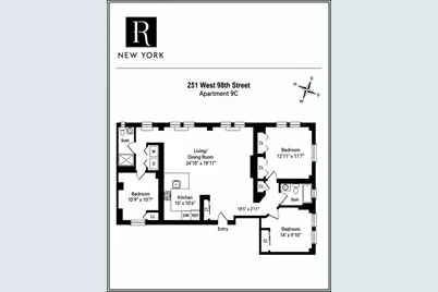 251 W 98th Street #9-C, New York City, NY 10025 - Photo 12