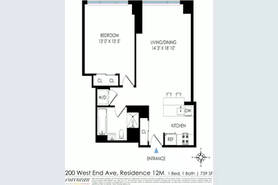 200 W End Avenue #12M, New York City, NY 10023 - Photo 18