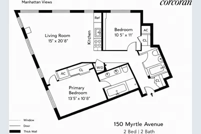 150 Myrtle Avenue #1103, New York City, NY 11201 - Photo 8