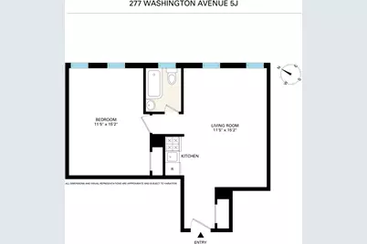 277 Washington Avenue #5J, New York City, NY 11205 - Photo 8