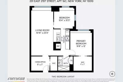 201 E 21st Street #16C, New York City, NY 10010 - Photo 10