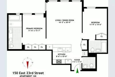 150 E 23rd Street #14C, New York City, NY 10010 - Photo 12