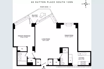 60 Sutton Place S #12BN, New York City, NY 10022 - Photo 18