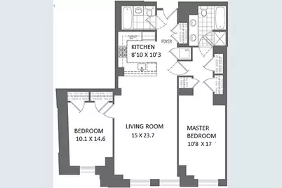 1 Hanson Place #17M, New York City, NY 11243 - Photo 8