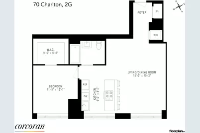 70 Charlton Street #2G, New York City, NY 10014 - Photo 8