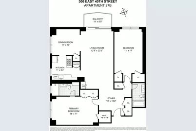 300 E 40th Street #27B, New York City, NY 10016 - Photo 22