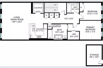 88 Chambers Street #201, New York City, NY 10007 - Photo 14
