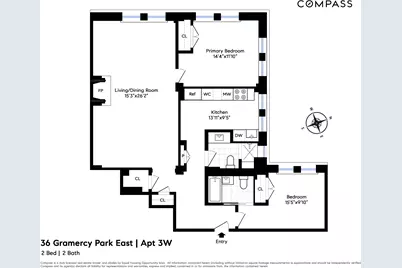 36 Gramercy Park E #3W, New York City, NY 10003 - Photo 14