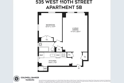 535 W 110th Street #5B, New York City, NY 10025 - Photo 16
