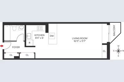 184 Thompson Street #3O, New York City, NY 10012 - Photo 14